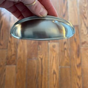 Set of Rejuvenation 3” Silver Drawer Pull Handle